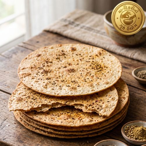 Jowar Masala Khakhra Gujarati snack by Maa Dikri Gruh Udyog